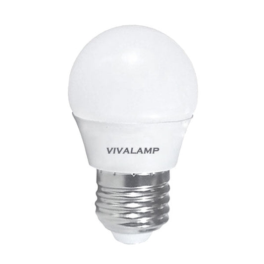 Lampadina a Led E27 6w miniglobo  220v  4200  k