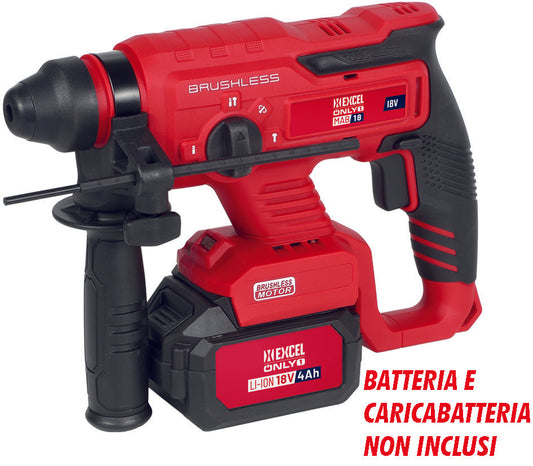 MARTELLO TASSELLATORE SDS A BATTERIA 18V ONLY1