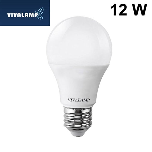 LAMPADINA A LED E 27 , 12 WATT 6400k