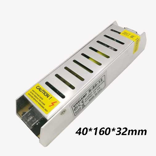 （S-80WATT-12V）Trasformatore ...  Tensione uscita 12V DC  Colore: